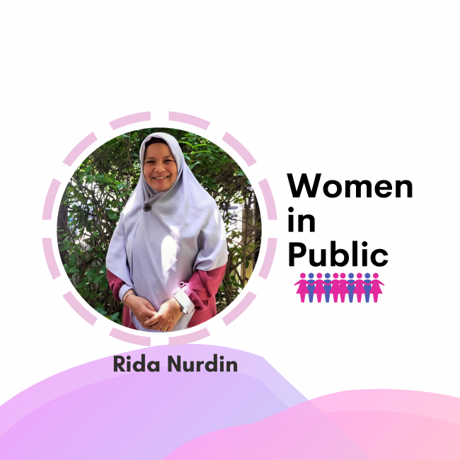 Women in Public Rida Nurdin